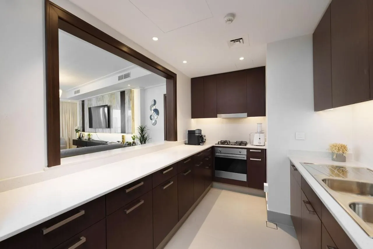 Apartment Maison Privee - Ultra Chic High-Floor Apt With Direct Burj Khalifa & Fountains Views Dubai