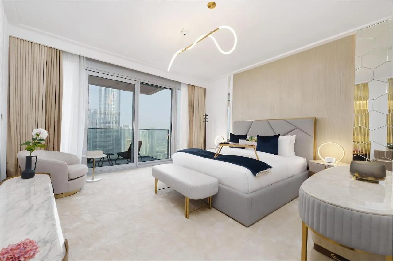 Apartment Maison Privee - Ultra Chic High-Floor Apt With Direct Burj Khalifa & Fountains Views Dubai